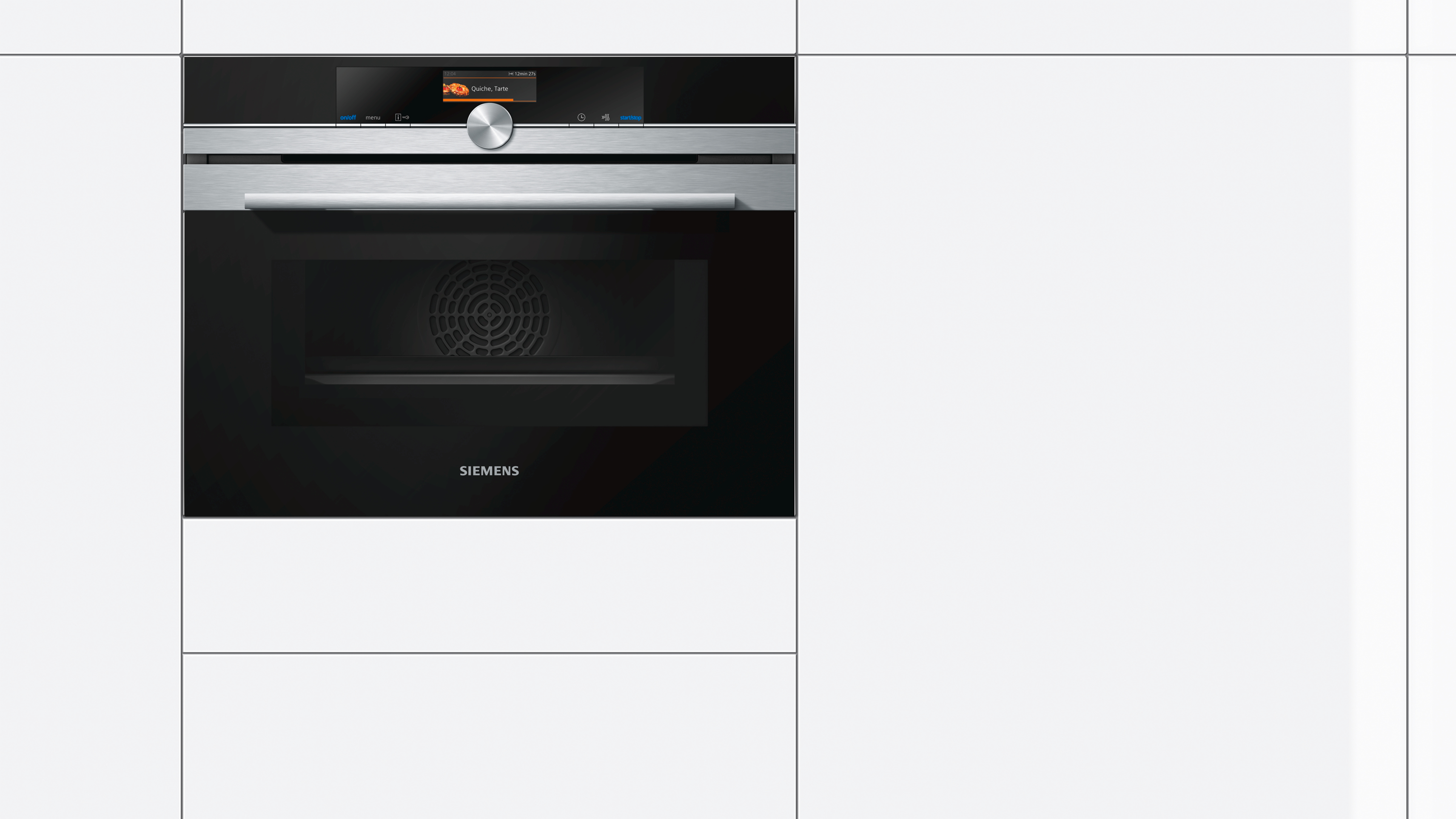 Combi-microgolfoven BI SIEMENS CM676G0S1 / 45cm / Pyrolyse