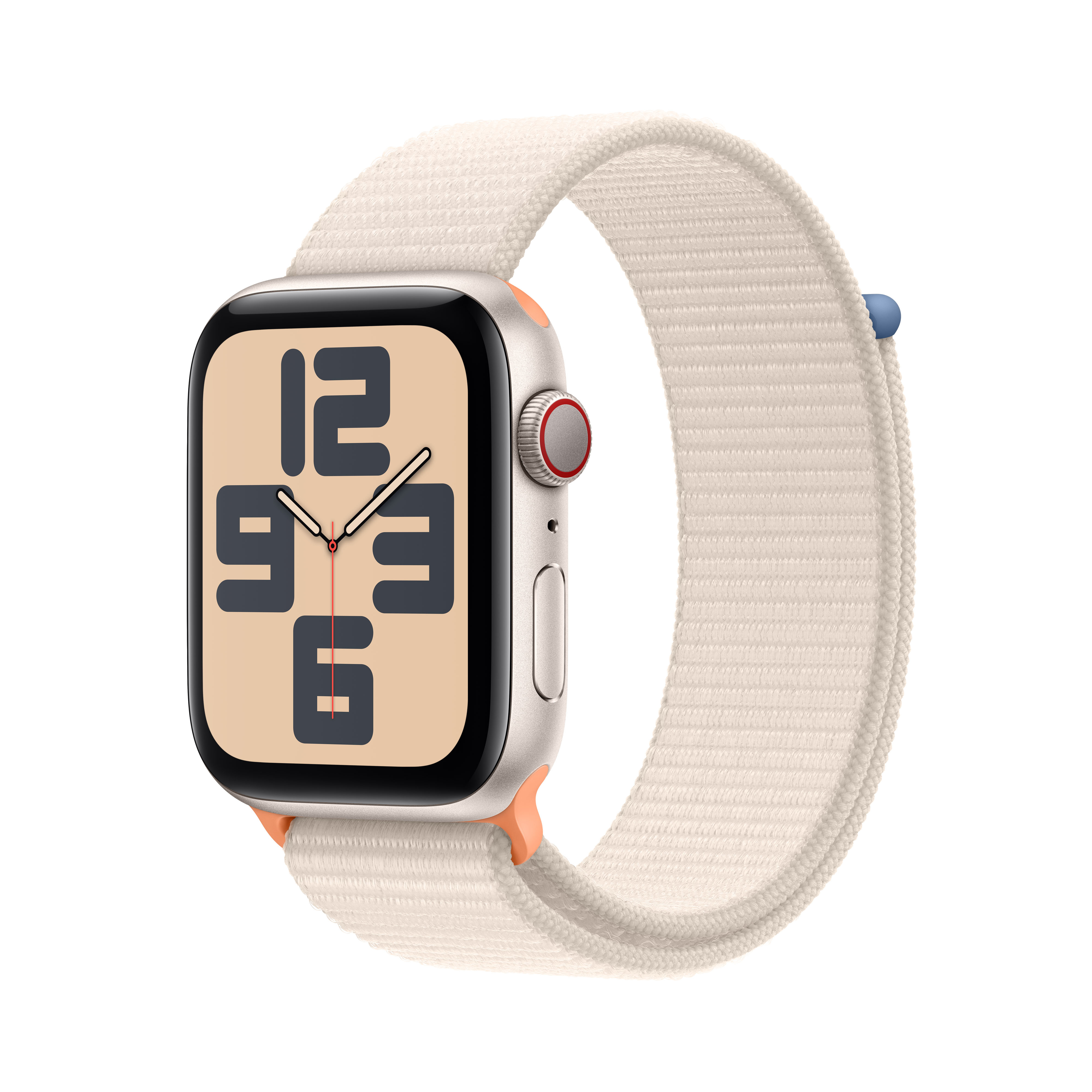 Apple Watch SE OLED 44 mm Digitaal 368 x 448 Pixels Touchscreen 4G Beige Wifi GPS