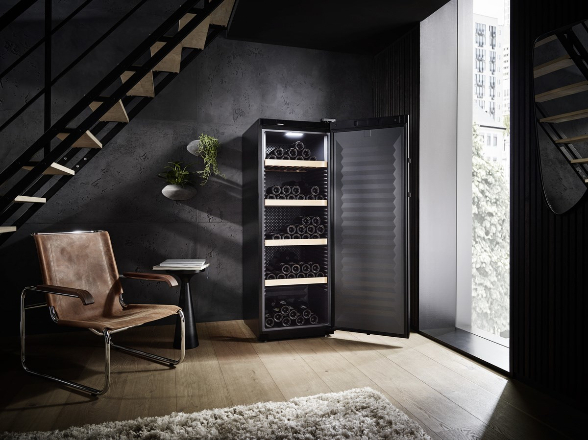 Liebherr WSbl 5001-20 Pose libre Anthracite, Noir 196 bouteille(s)