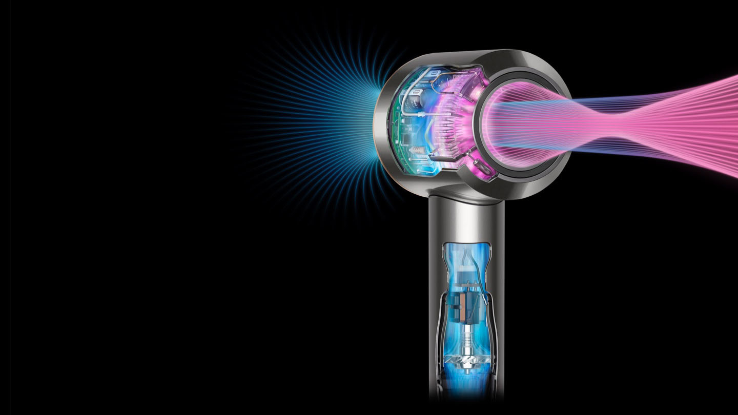 Haardroger DYSON 389922-01 HD07 Supersonic Nickel / Copper Basic