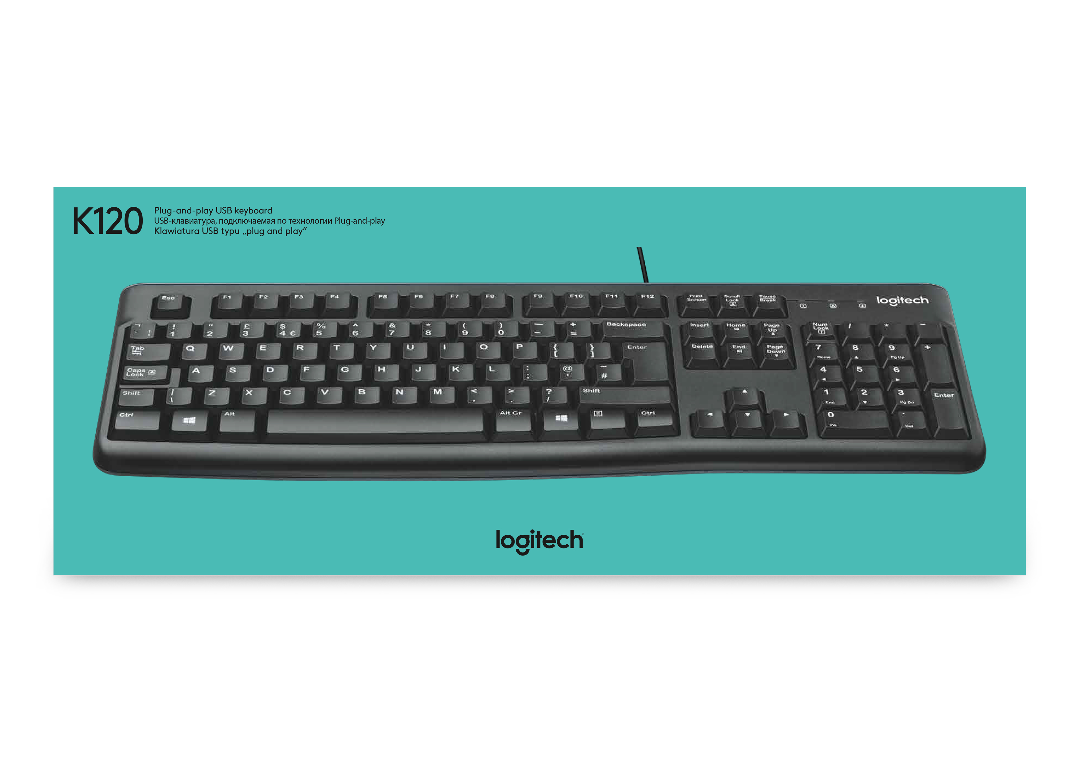 Logitech keyboard K120