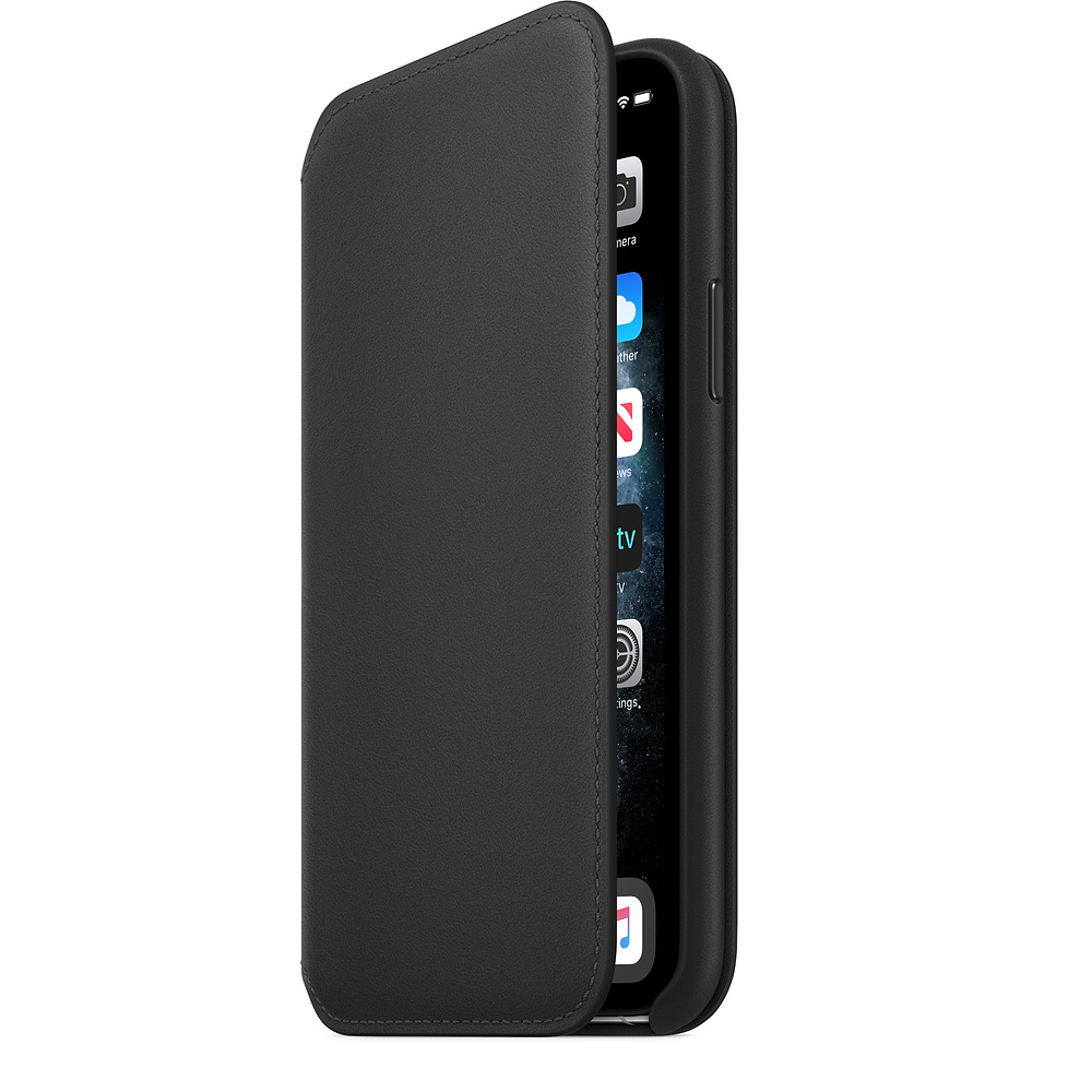Cover TEL APPLE MX062ZM/A iPhone 11 Pro Le Folio Black-Zml