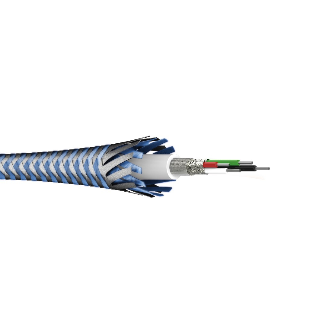 Kabel USB HAMA Reflective USB-C > USB-C 1.5M Blauw