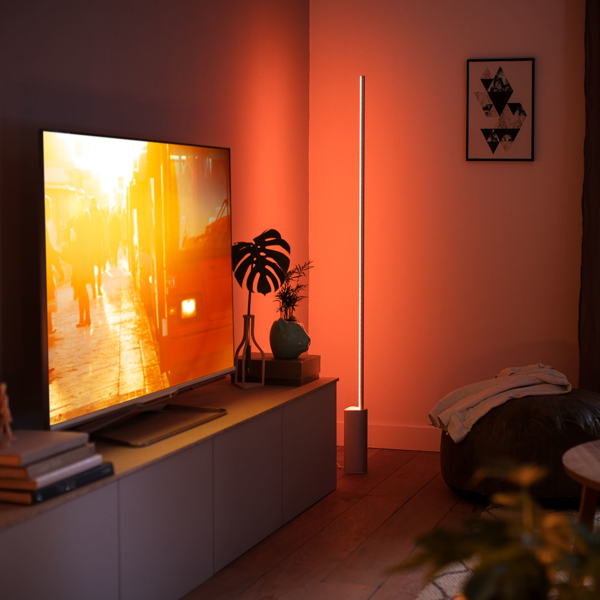 Vloerlamp PHILIPS HUE Signe White One Color