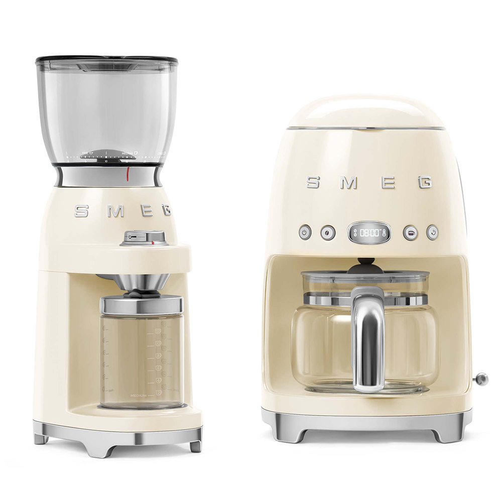 Koffiemolen SMEG CGF01CREU Crème