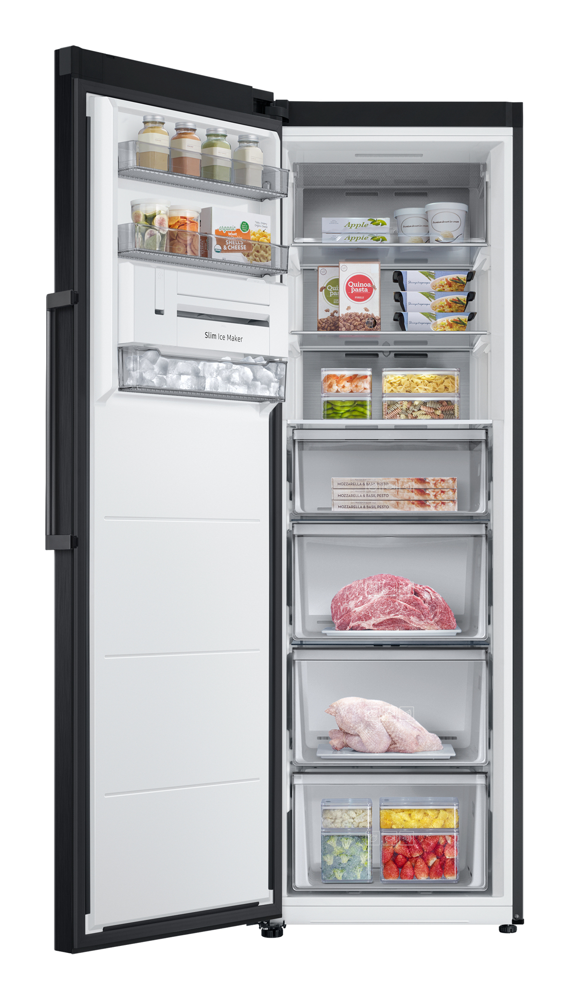 Diepvrieskast SAMSUNG RZ32C7CBEB1/EF / 323L /E / 186cm / Wifi