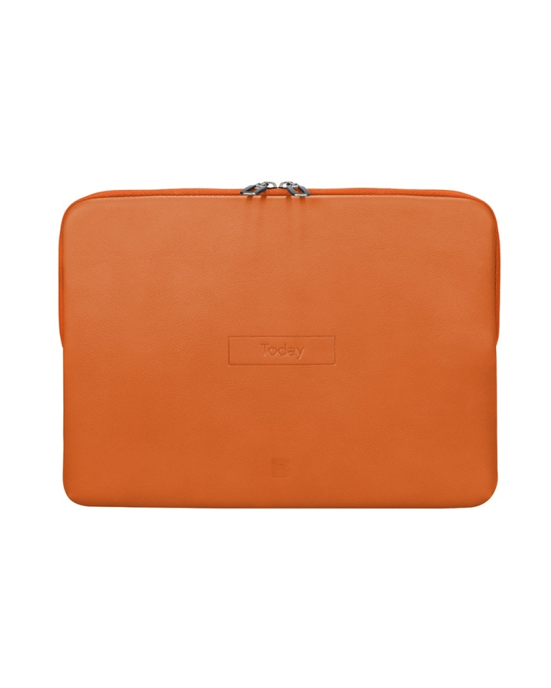Laptopsleeve Tucano 15,6-16" Leder Oranje