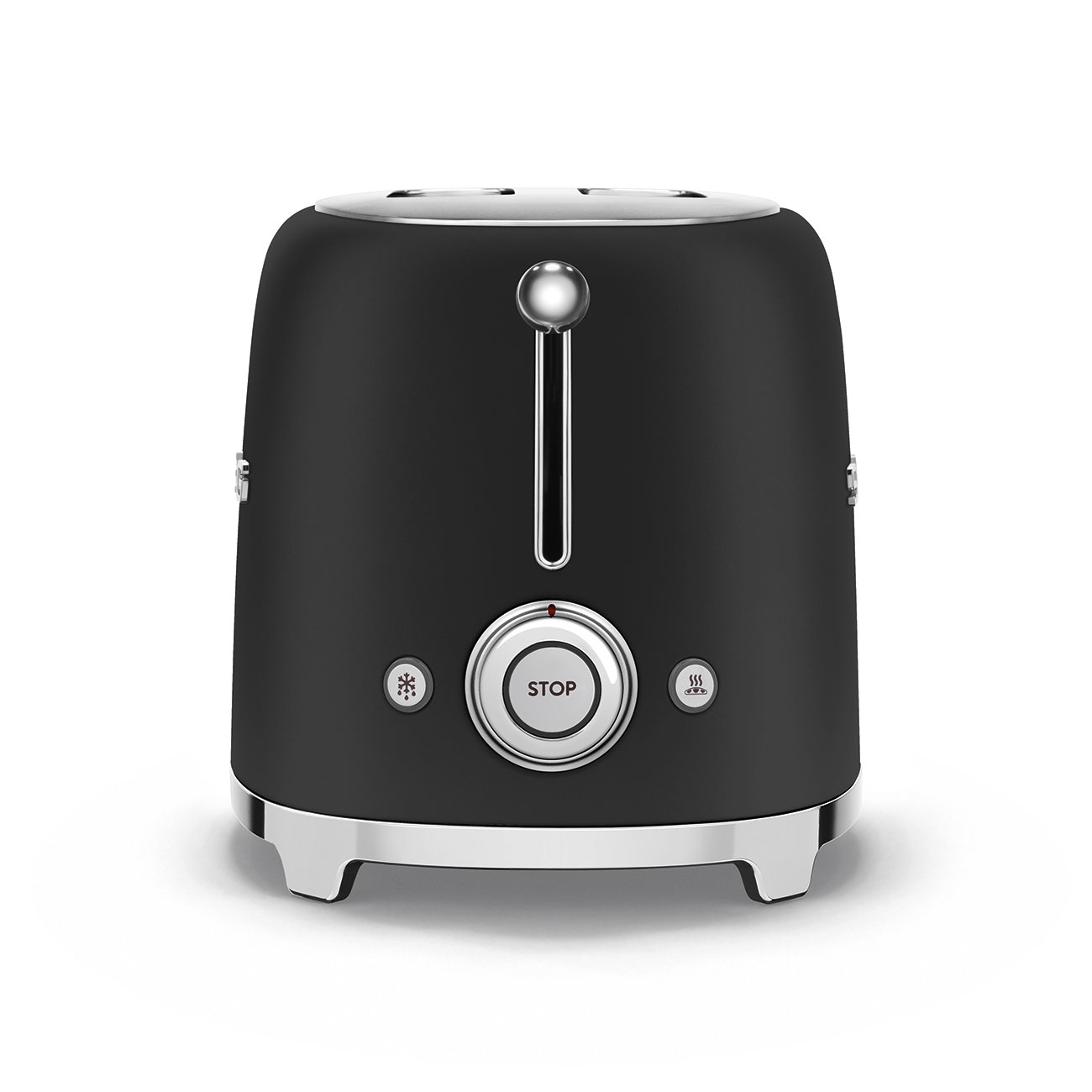 Smeg grille-pain noir mat TSF01BLMEU