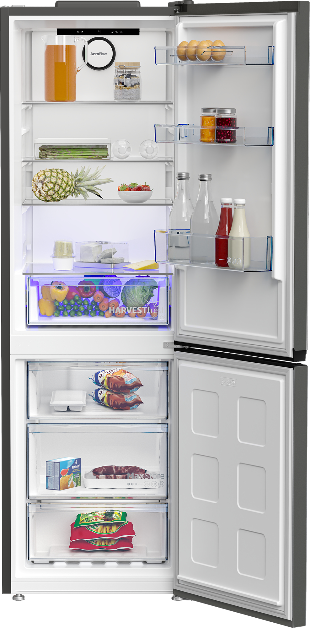 BEKO Frigo congélateur 186 B5RCNA366HG