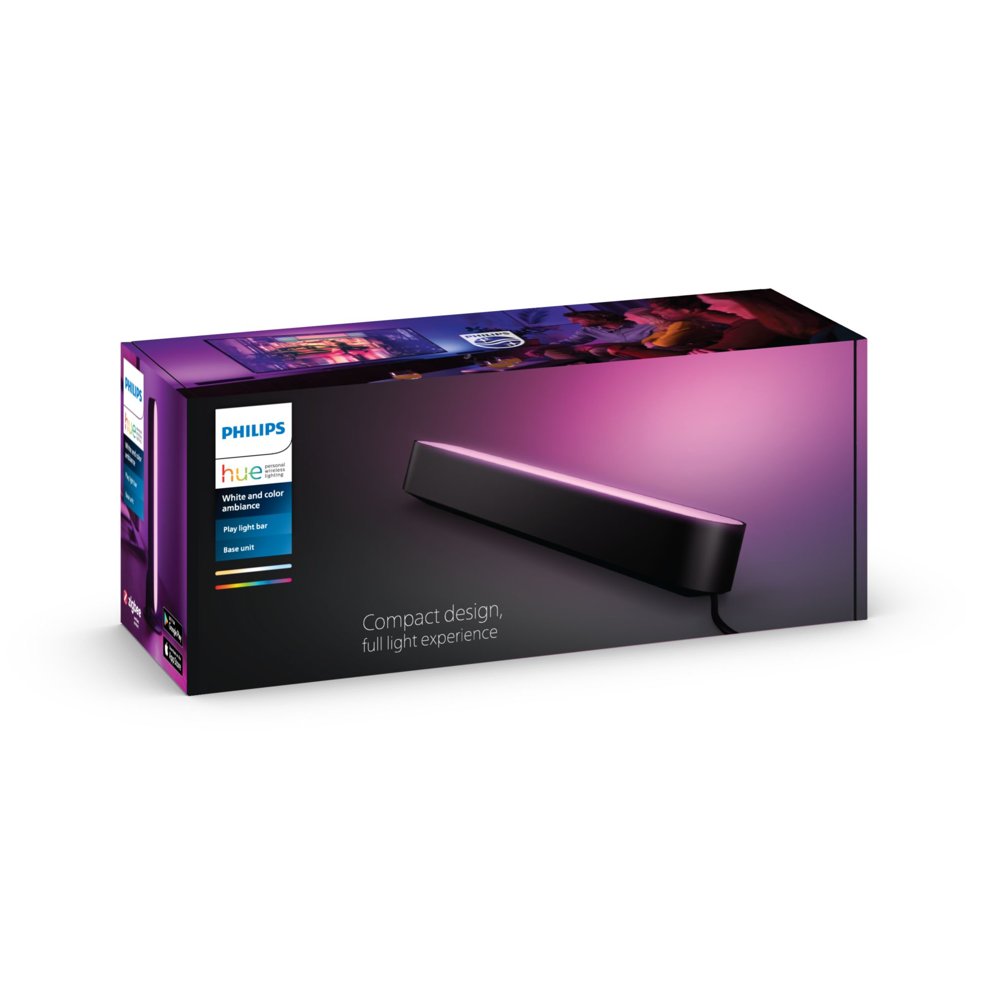 Tafellamp PHILIPS HUE Play White Color Ambiance (Zwart)