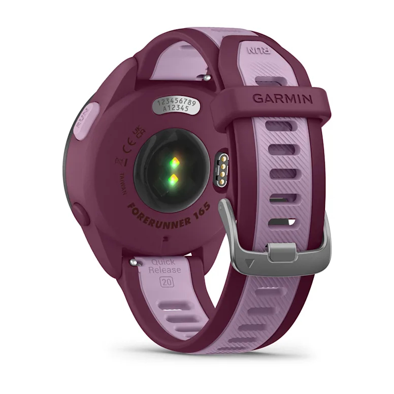 Smartwatch Garmin Forerunner 165 Music Berry/Lilac