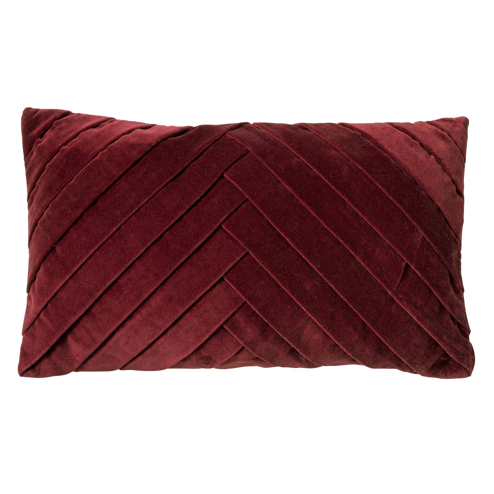 Sierkussen Dutch Decor FEMM Merlot 30x50cm