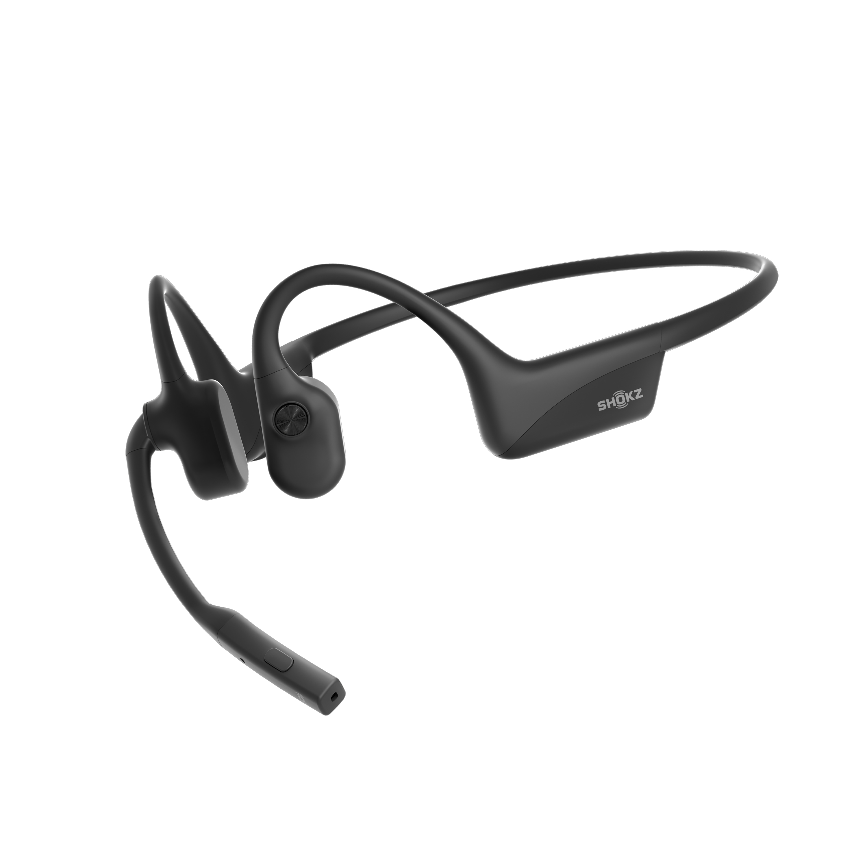 Hoofdtelefoon SHOKZ OpenComm 2 zwart bone conduction