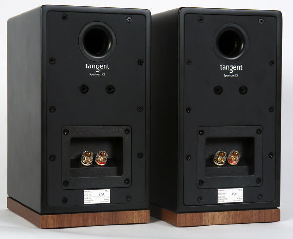 Luidsprekers TANGENT Spectrum X4 zwart per paar