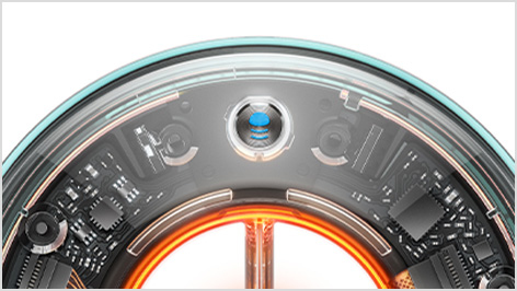 Haardroger DYSON 515276-01 HD07 Supersonic Nural blauw / oranje