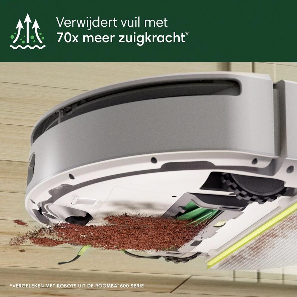 iRobot roomba 205 combo dust compactor blanc