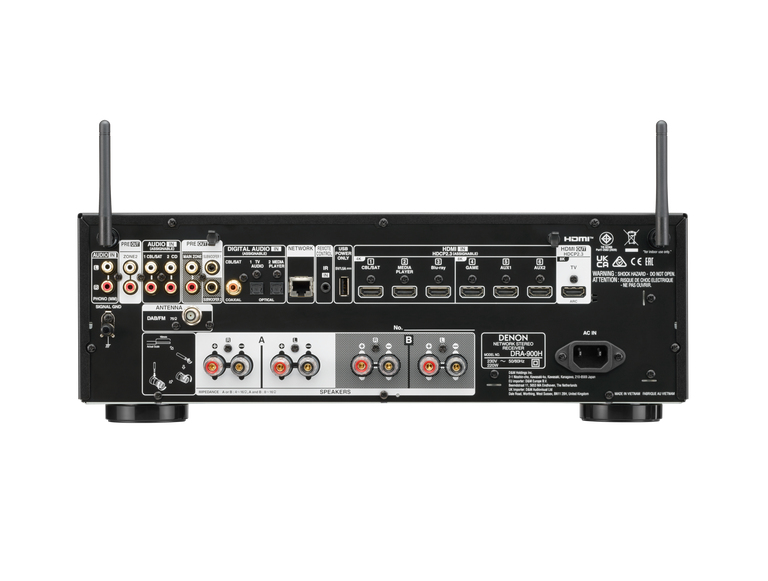 Denon DRA-900H 100 W 2.2 kanalen Stereo Zwart