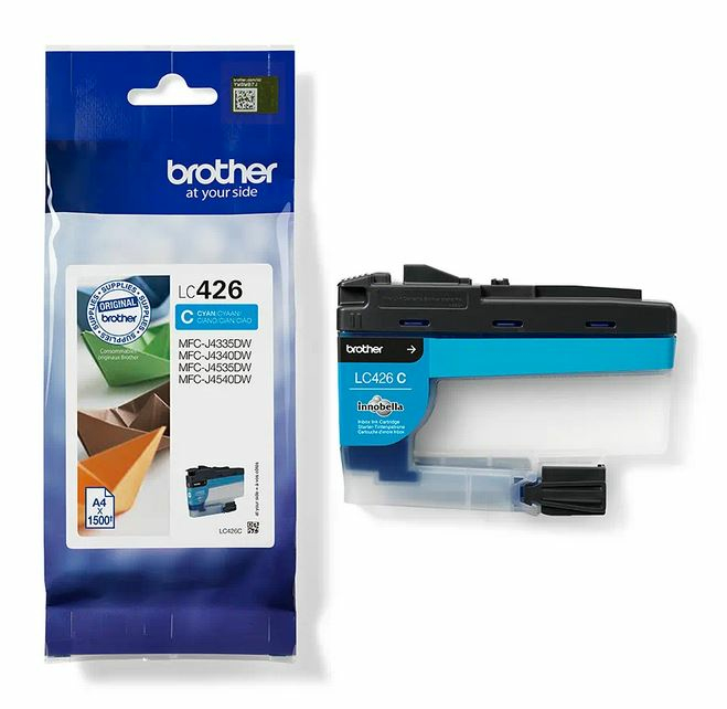 Inktpatroon BROTHER LC-426C cyaan 1.500 pagina's