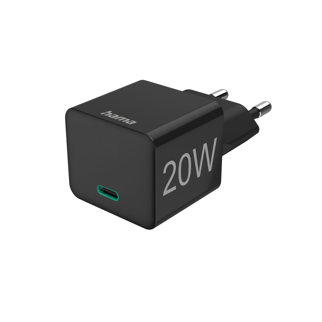 Hama Snellader USB-C 20W zwart