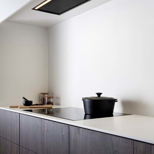 Novy canopy crystal black glass 26082