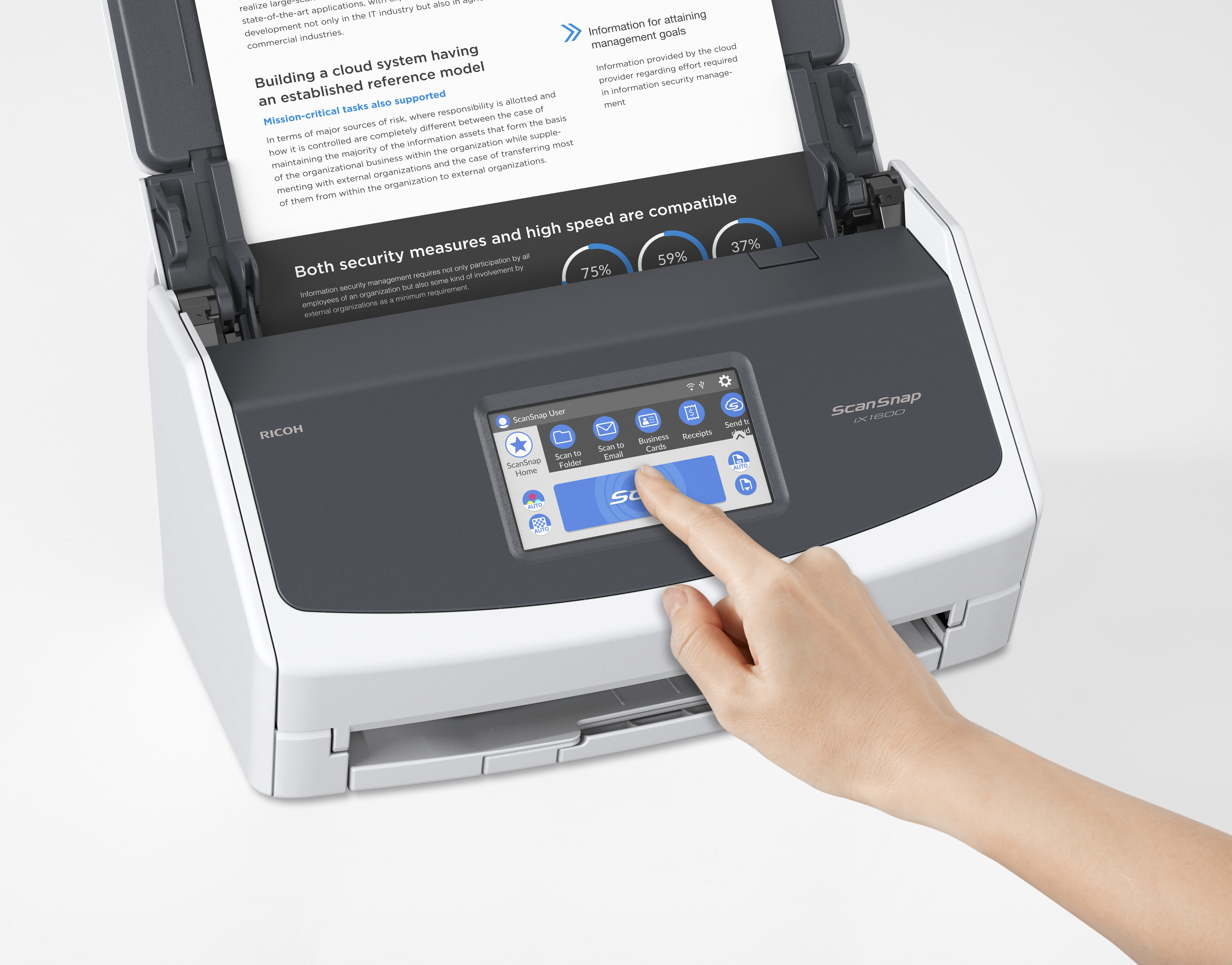 Scanner Fujitsu ScanSnao iX1600