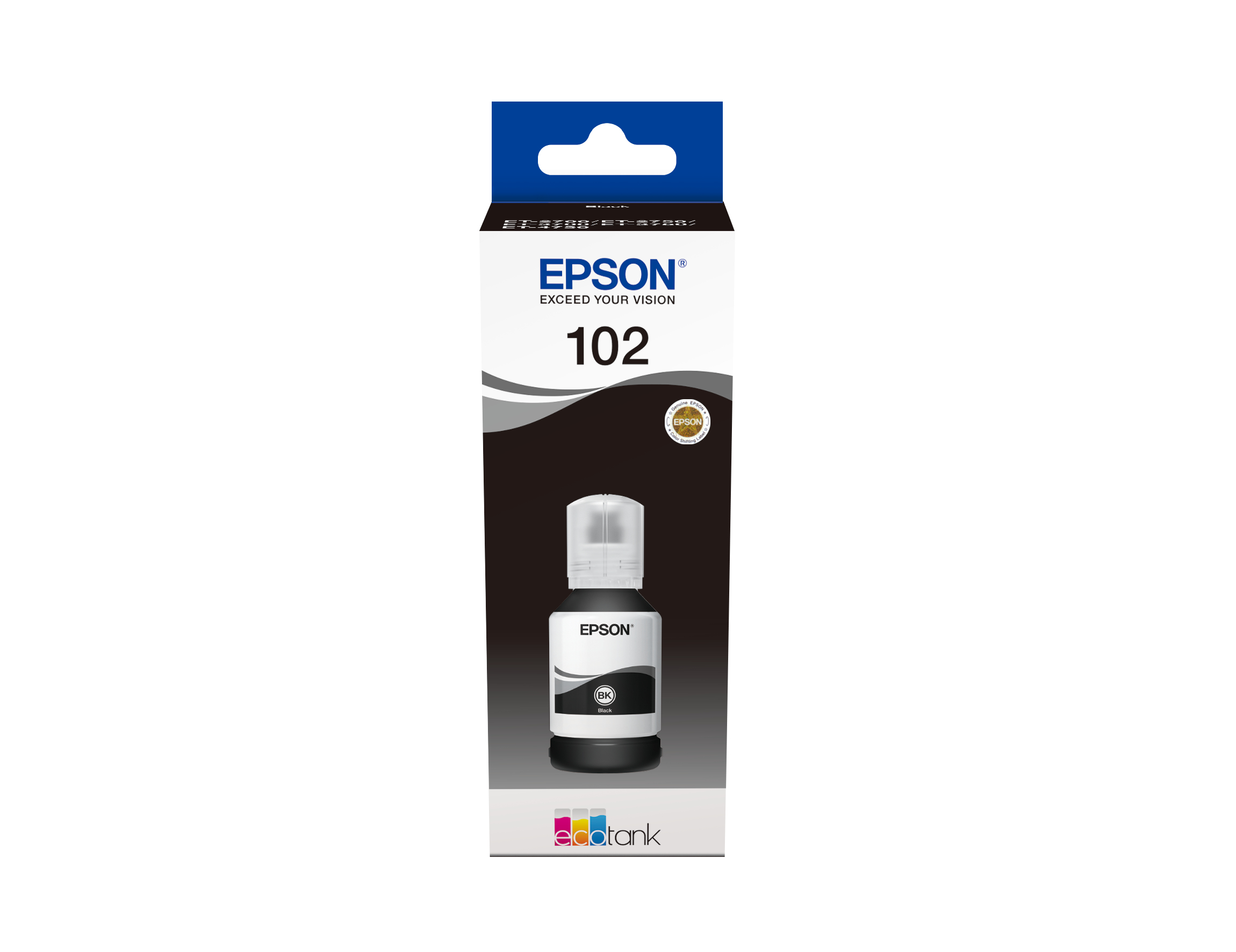 Fles EPSON C13T03R140 102 EcoTank Black