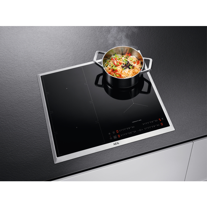 AEG IKE64471XB Noir Intégré Plaque avec zone à induction 4 zone(s)