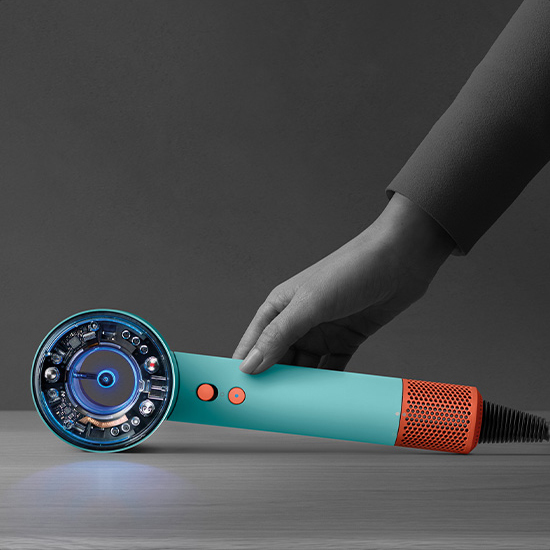 Haardroger DYSON 515276-01 HD07 Supersonic Nural blauw / oranje