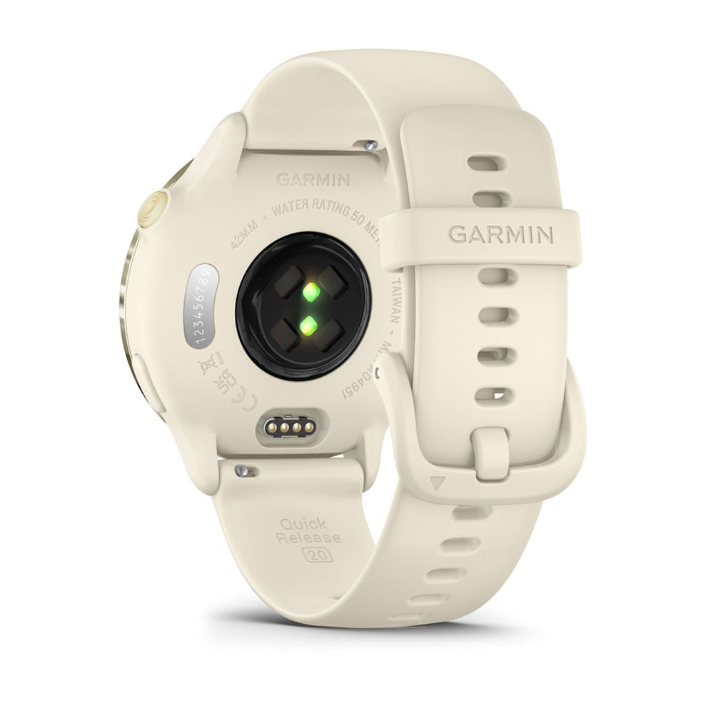 Smartwatch Garmin Vivoactive 6 Bone/Lunar Gold