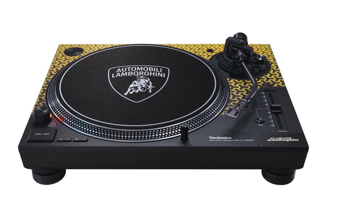 Platenspeler TECHNICS SL-1200M7PEG Lamborghini geel