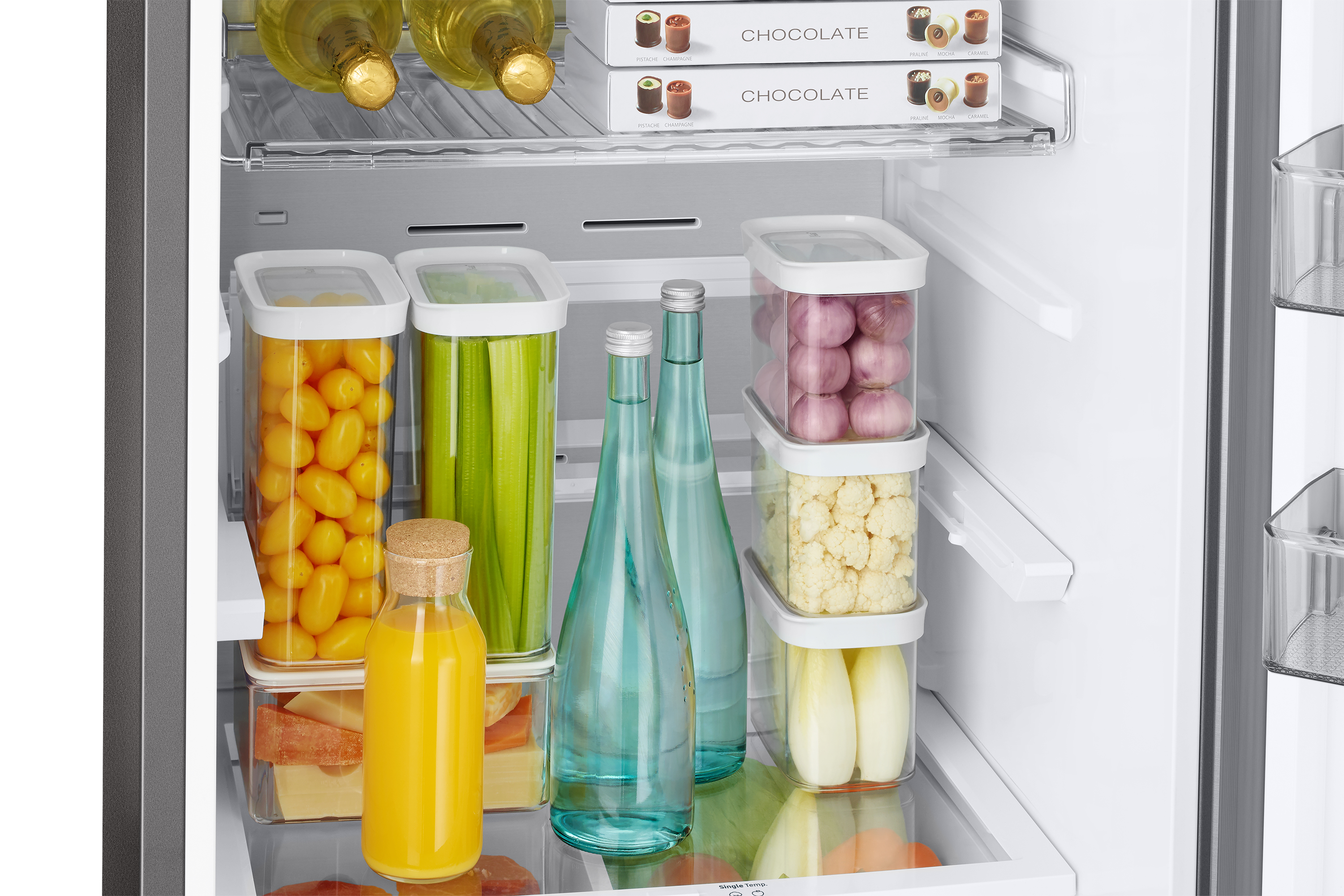 Koelkast Combi SAMSUNG RB38C7B6AB1/EF / 273+114L / A / 203cm / zwart