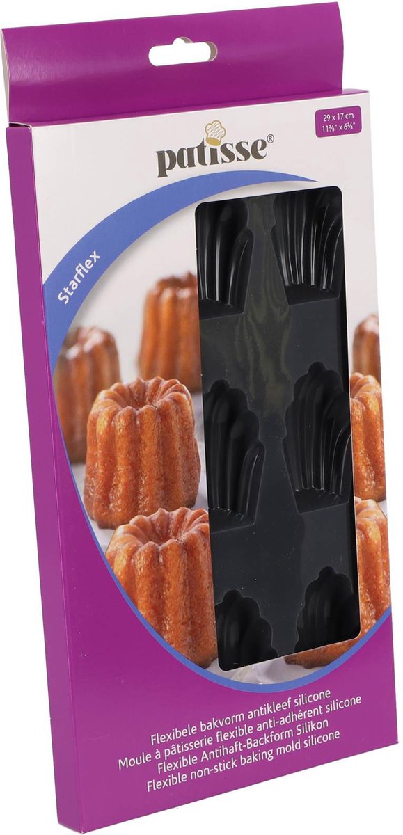 Vorm voor 9 madeleines Patisse 10.PA19198 silicone