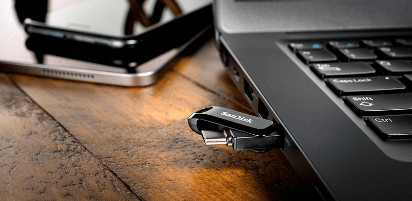USB Stick SANDISK Dual Drive 256GB USB - USB-C 150MB/s