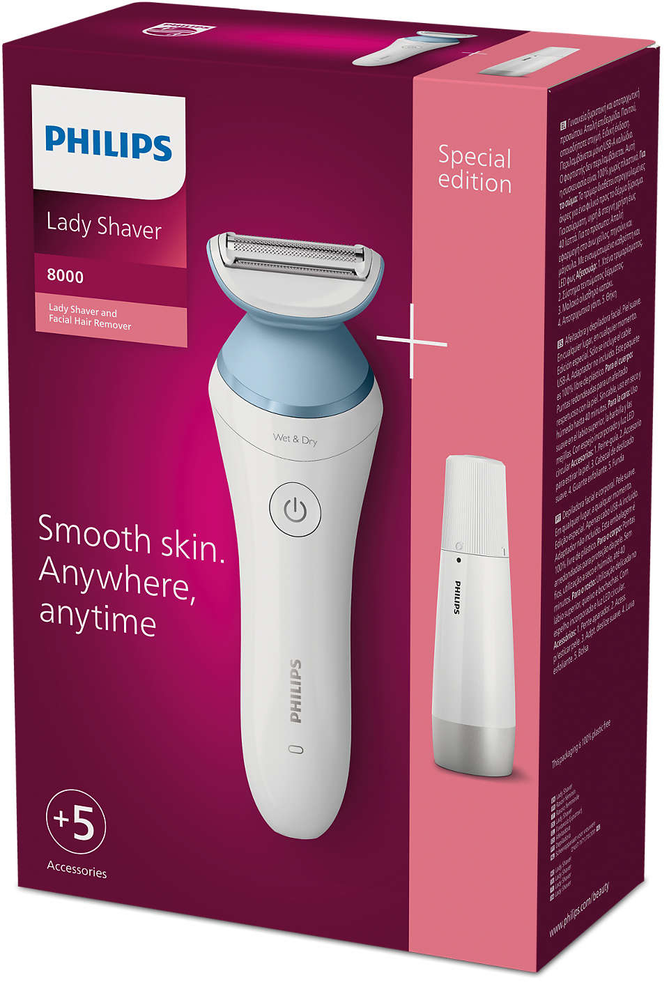PHILIPS LADYSHAVE BRL166/91