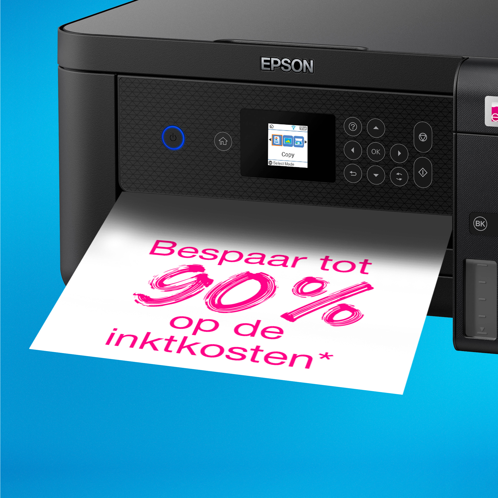 Printer Inkjet EPSON EcoTank ET-2850 Zwart AIOFlat Kleur A4