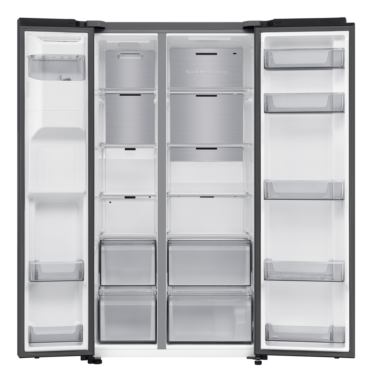 Samsung side by side RS70F66KBFEF