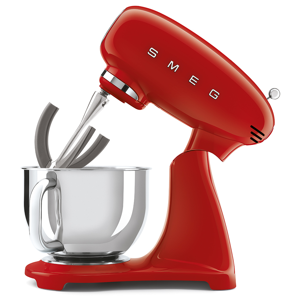 Keukenrobot SMEG SMF03RDEU 50's Style / Full Colour Rood