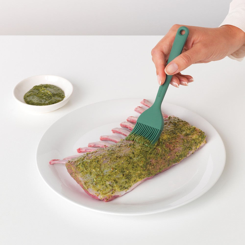 Bakborsteltje BRABANTIA 121906 Tasty+ Silicone Fir Green