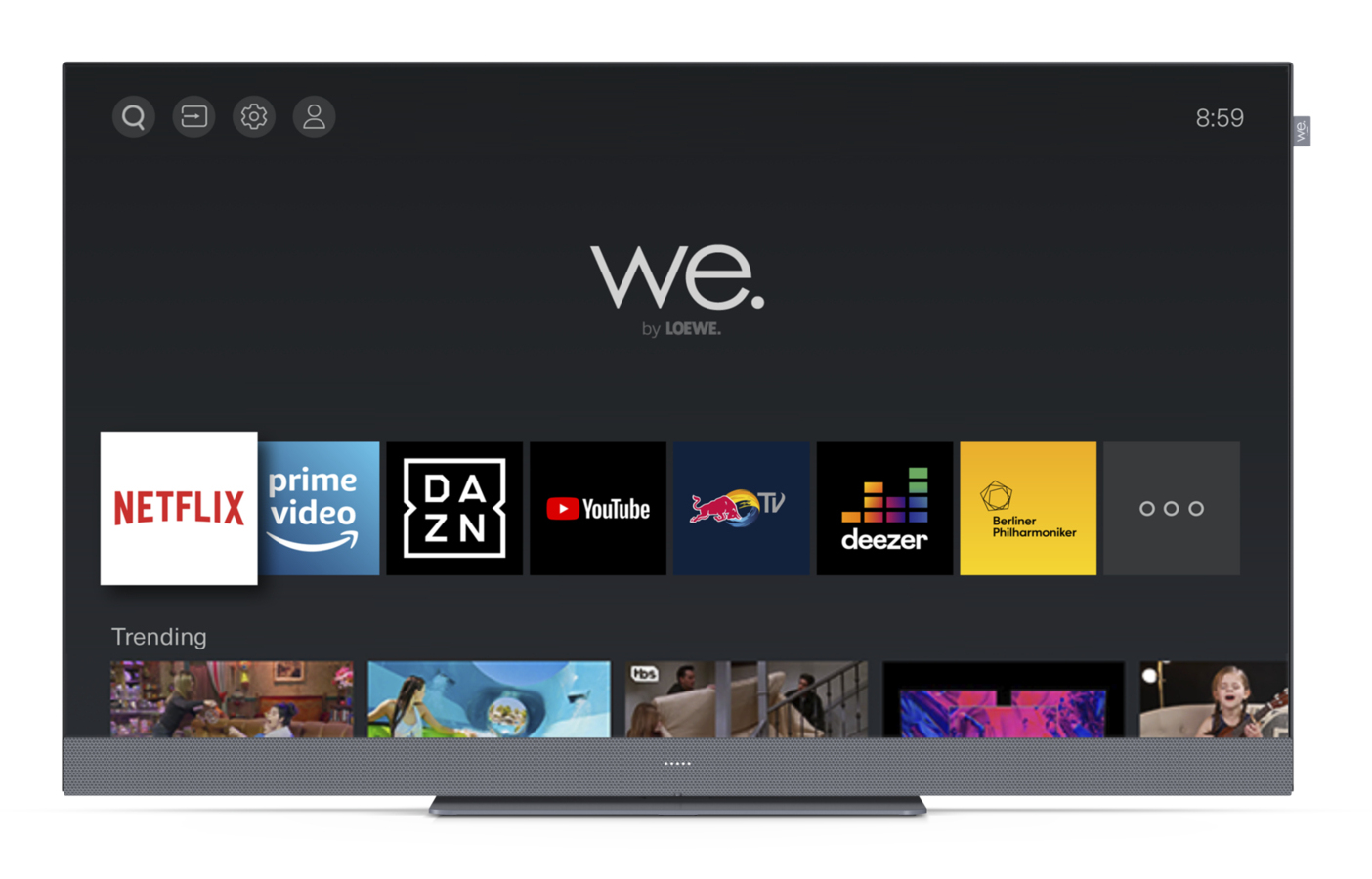 LED TV We by Loewe SEE 43 Storm Grey SL8