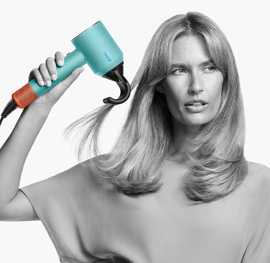 Haardroger DYSON 515276-01 HD07 Supersonic Nural blauw / oranje