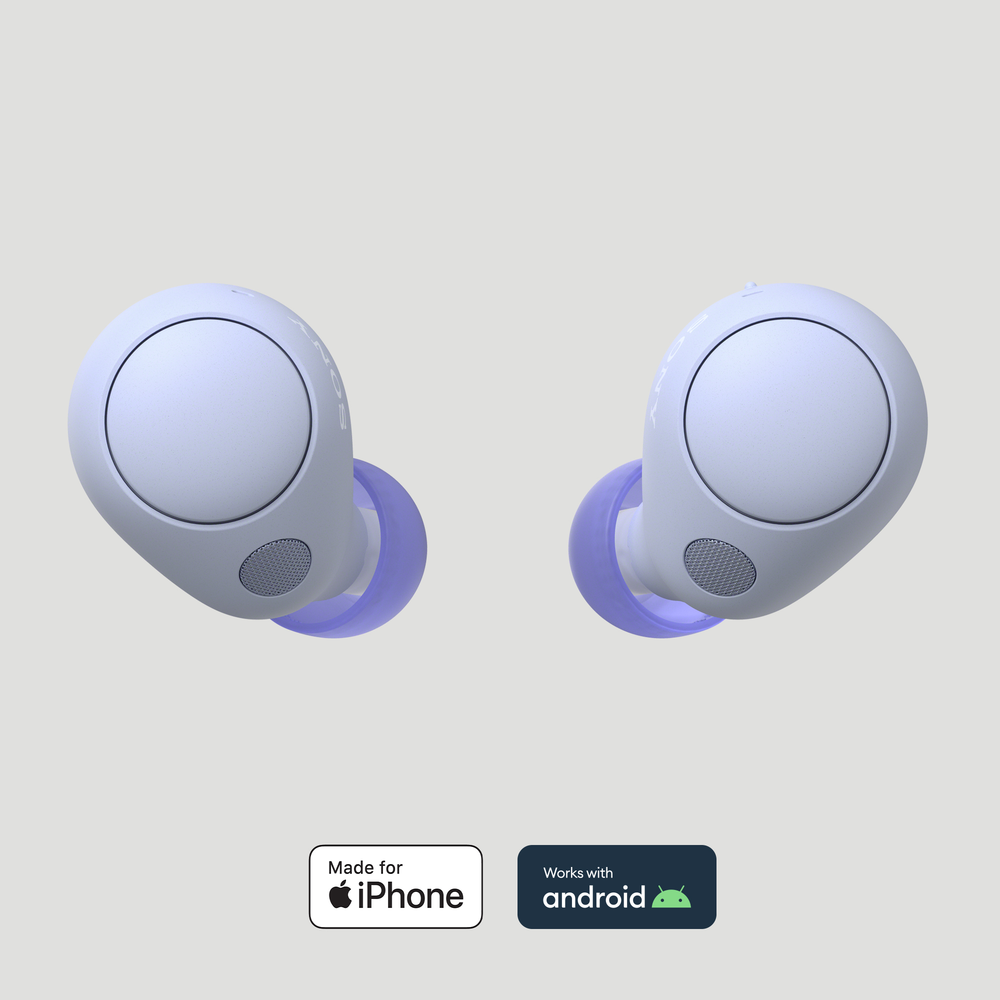 Oordopjes SONY WFC700NV lavendel