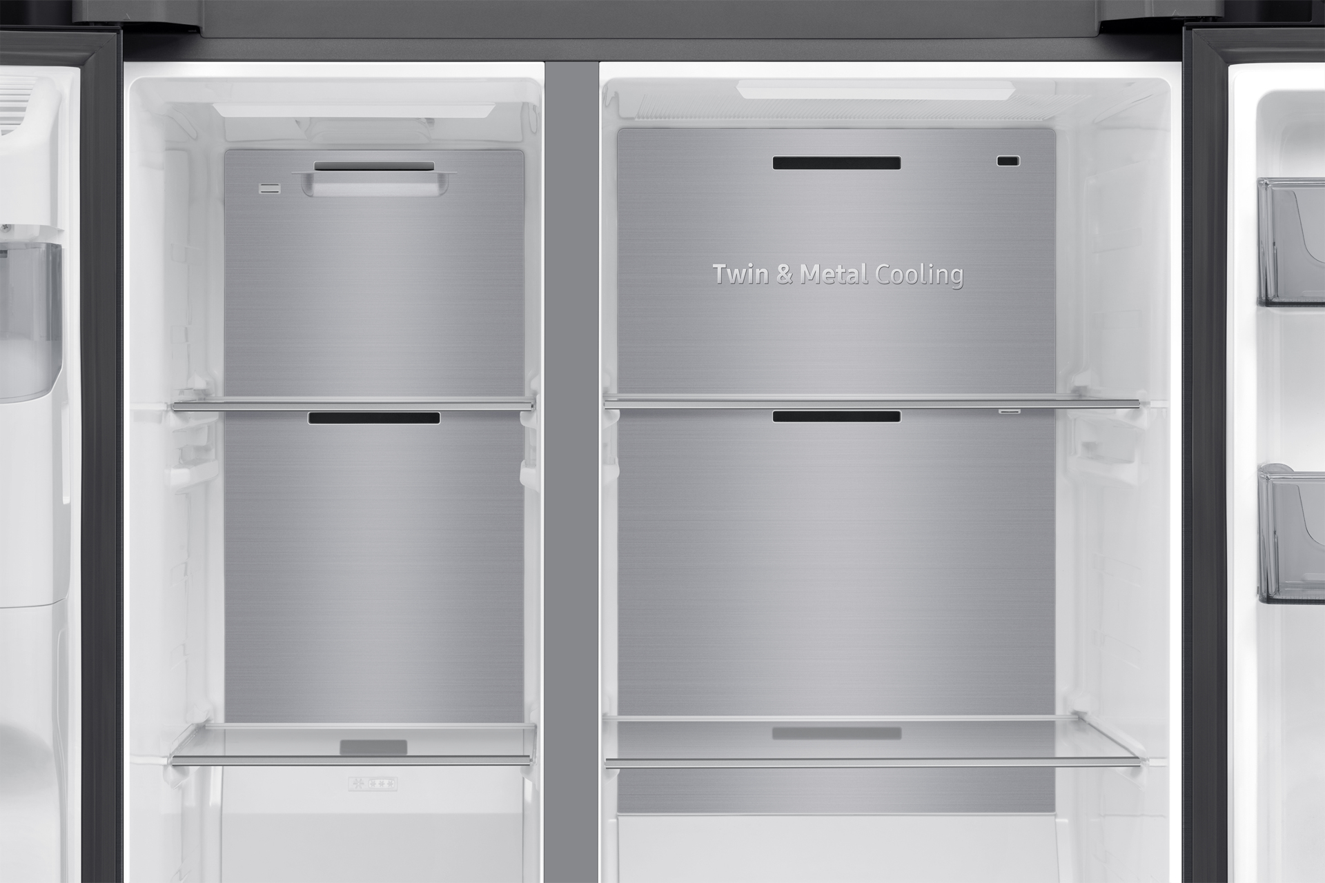 Samsung side by side RS70F66KBFEF