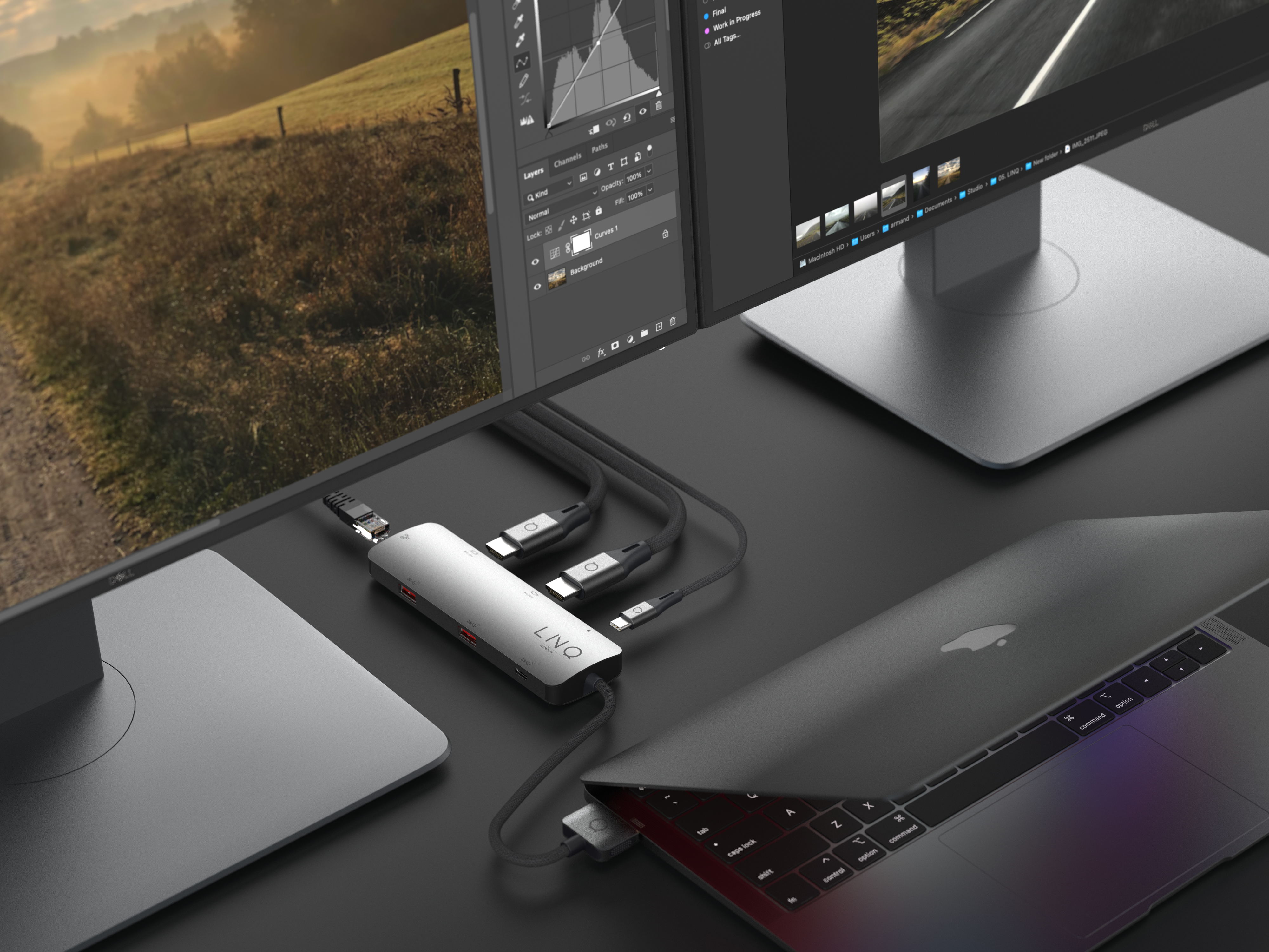 Linq 7 in 2 D2 Pro Multiport Hub