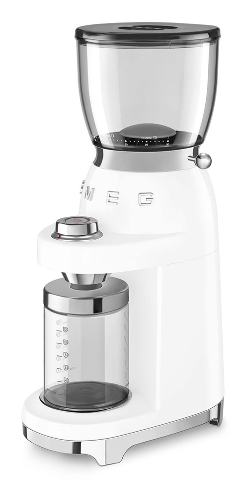 Koffiemolen SMEG CGF01WHEU Wit