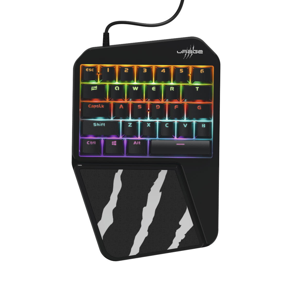 Mobiel gaming-toetsenbord  Exodus 410 One-Handed