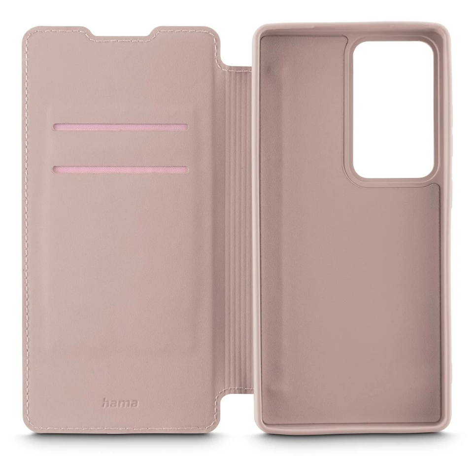 Hama Telefoonhoesje Fantastic Feel voor Samsung Galaxy S25 Ultra, nude