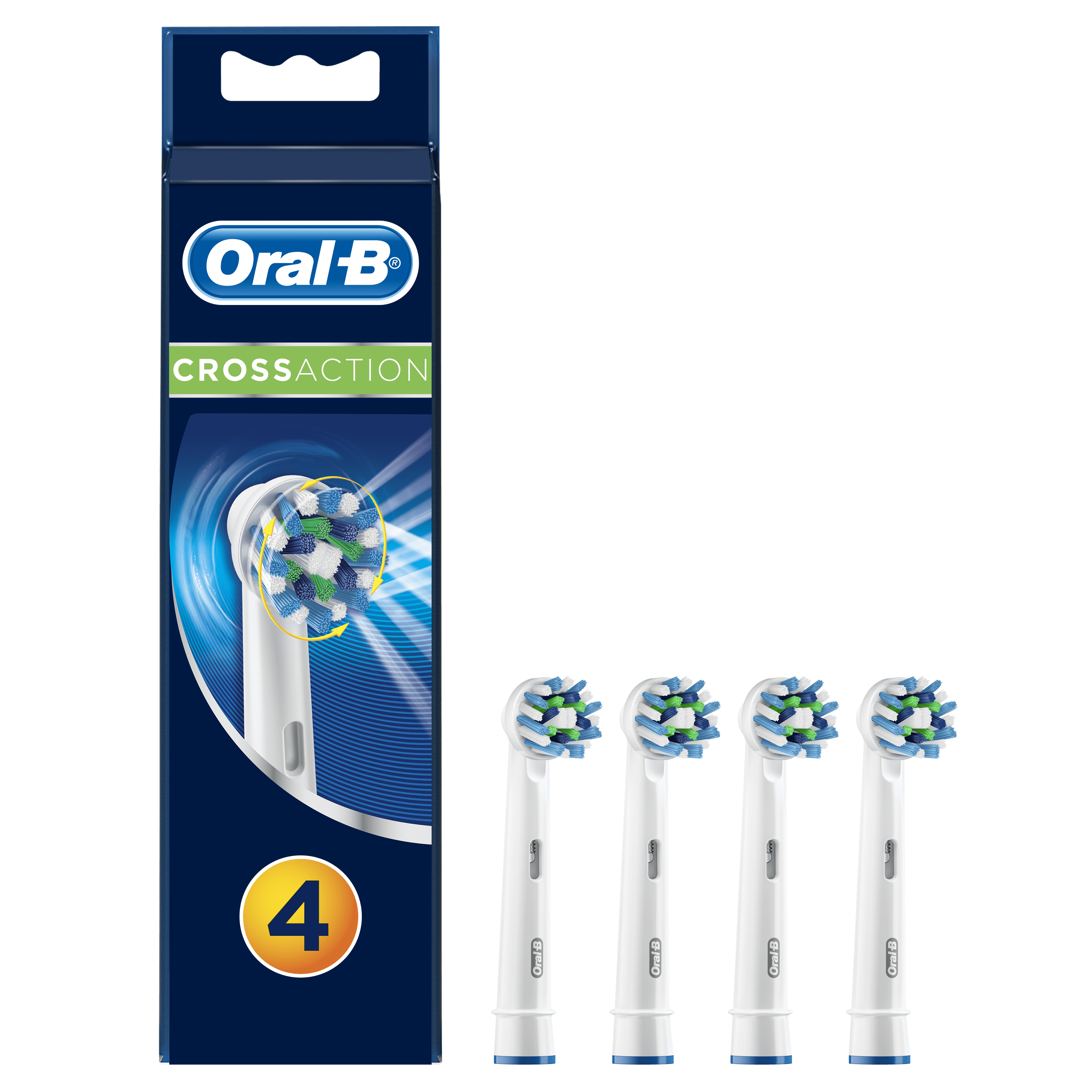 Opzetborstel Braun EB50 3+1ct (promo pack) Cross Action