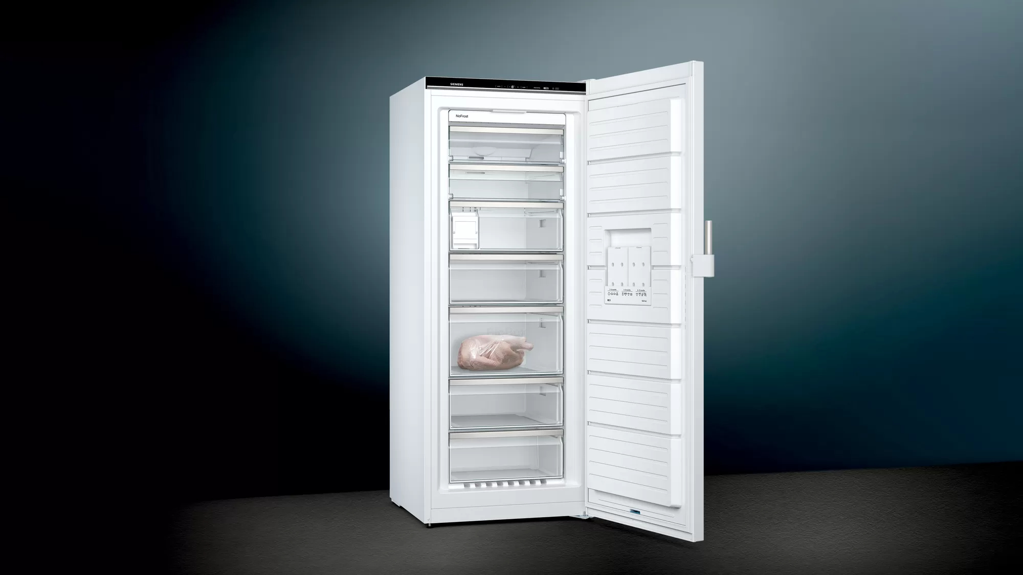 Diepvrieskast SIEMENS GS54NEWCV / 328L / C / 176cm / NoFrost