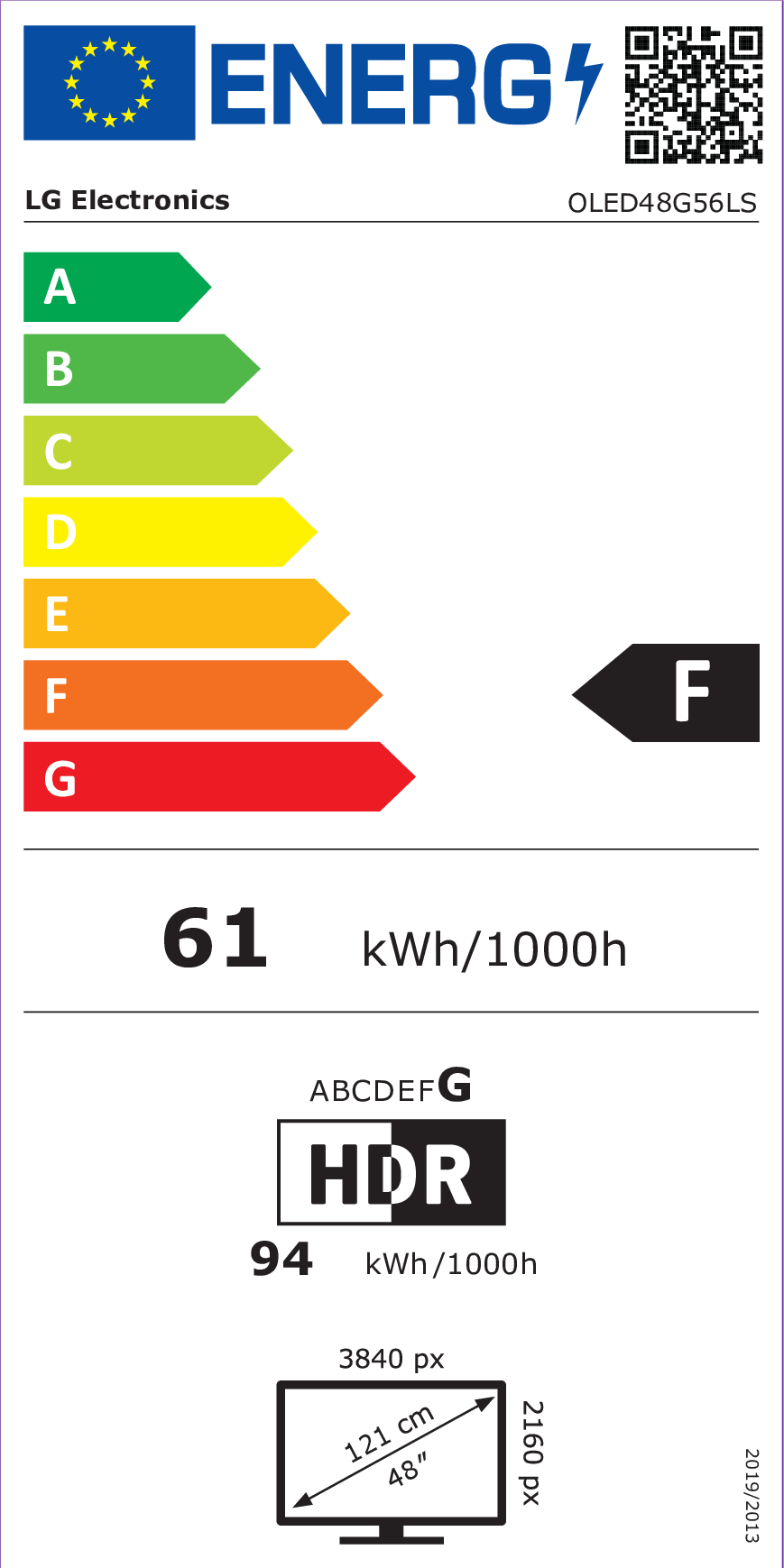 OLED TV LG OLED48G56LS