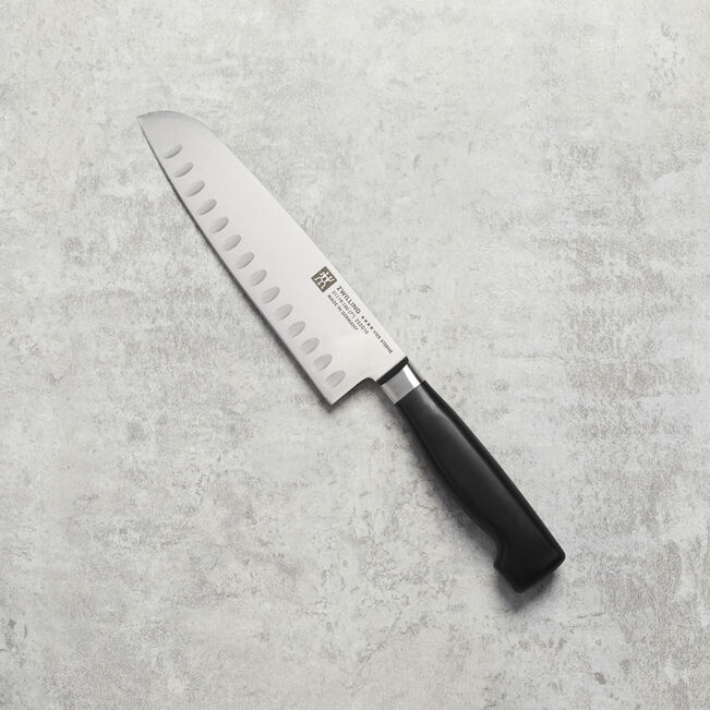 Mes ZWILLING 31119-181-0 Four StarSantoku met kuiltjes180mm